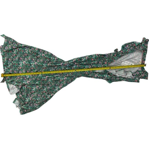 Boden Womens Wrap Dress UK 20 US 16 18 Green Floral Midi Ruffle Vneck D0174 NWT - Picture 12 of 13